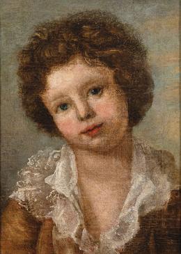 Lote 106: SEGUIDOR DE FRANCISCO DE GOYA S. XIX - Retrato de niño