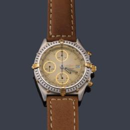 Lote 2552<br>BREITLING ref. 81950 para caballero con caja en acero y oro de 18 K.