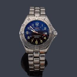 Lote 2553: BREITLING mod. Superocean Ref. A17340, para caballero con caja en brazalete en acero.