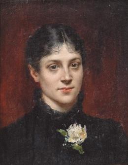 Lote 161: RAIMUNDO DE MADRAZO Y GARRETA - Retrato de dama