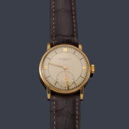 Lote 2572<br>PATEK PHILIPPE ref. 419303 de caballero con caja en oro amarillo de 18 K.