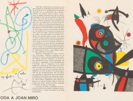 Lote 364: JOAN MIRÓ - Oda a Joan Miró