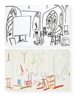 Lote 0588<br>AFTER PABLO PICASSO - Picasso’s Sketchbook