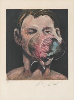 Lote 597: FRANCIS BACON - Portrait de Peter Beard