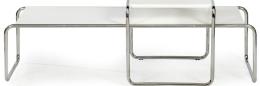 Lote 1300: Marcel Breuer (1902-1981)<br>Mesa modelo Laccio 2