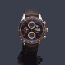 Lote 2546<br>TAG HEUER Carrera ref. CV2013-2 nº de caballero con caja en acero.