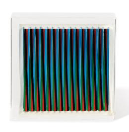 Lote 0451<br>CARLOS CRUZ DIEZ - Fisicromia ensamblaje