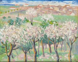 Lote 505: GREGORIO PRIETO - Almendros en flor