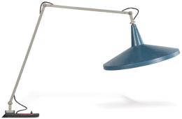 Lote 1250: Wim Rietveld para Gispen, 1955<br>Lámpara de pared extensible y orientable modelo Giso 4050, también conocido como Pánama.