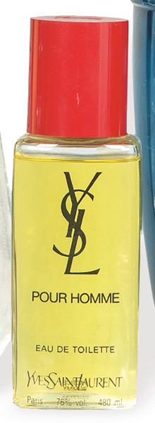 Lote 1518: Muestra para escaparte de Yves Saint Laurent Eau de Toilette pour Homme