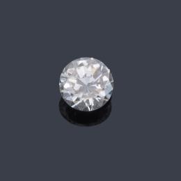 Lote 2087: Brillante de 4,07 ct con certificado GIA.