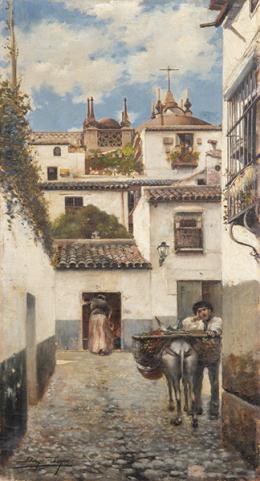 Lote 0161<br>DIEGO LÓPEZ DE MORLA - Rincones de Sevilla