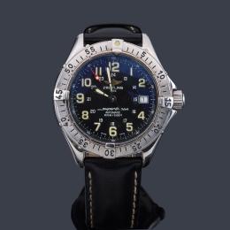 Lote 2530<br>BREITLING mod. Superocean Ref. A17040 para caballero con caja en acero. Con estuche y documentación.