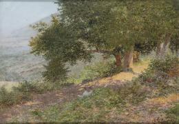 Lote 0186<br>GUSTAVE ACHILLE GUILLAMENT - Paisaje