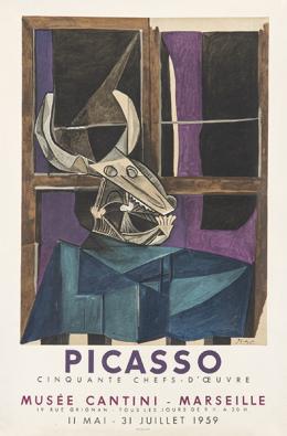 Lote 0542<br>PABLO PICASSO - Picasso-Cinquante Chefs-D'Oeuvre (Musée Cantini, Marsella)