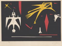 Lote 0552<br>WIFREDO LAM - Sin título