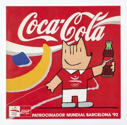 Lote 0598<br>JAVIER MARISCAL - Cobi-Coca Cola