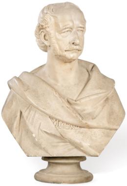 Lote 1057: John Edward Jones (Irlanda 1806-1862)<br>"Busto de Caballero" en terracota S. XIX