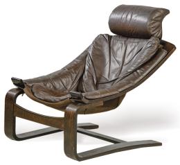 Lote 1336: Ake Fribytter (1922-1988) para Nelo Möbel, 1970-1979<br>Sillón modelo Kroken