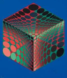 Lote 1255: VICTOR VASARELY - Tupa-2