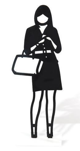 Lote 1283: JULIAN OPIE - Handbag (Australian Statuettes)