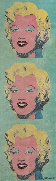 Lote 1288: ANDY WARHOL FOUNDATION - Marilyn in Blue-1964