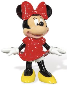 Lote 1558: "Minnie Mouse" en resina policromada.