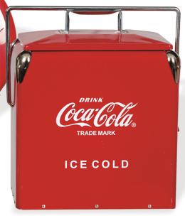 Lote 1561: Nevera de Coca-Cola Ice Cold vintage.