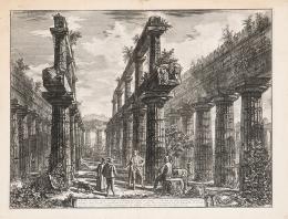 Lote 13: FRANCESCO PIRANESI - Uve des deux restes an Temple de Neptune