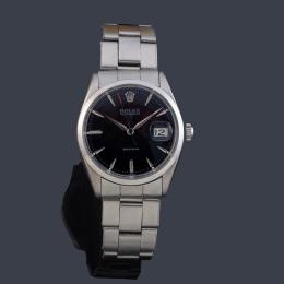 Lote 2626: ROLEX Oyster Date Precision ref. 6294 de caballero con caja y brazalete en acero.