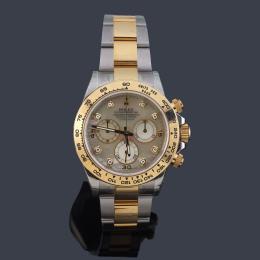 Lote 2633<br>ROLEX, Oyster Perpetual, Superlative Chronometer, Officially Certified, "Cosmograph Daytona" ref. 116503, de caballero con caja y brazalete en acero y oro de 18 K.