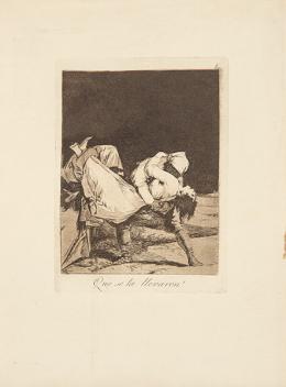 Lote 3: FRANCISCO GOYA - Que se la llevaron