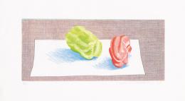 Lote 629: DAVID HOCKNEY - Two Peppers