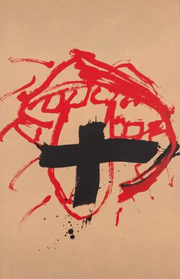 Lote 655: ANTONI TÀPIES - Jeu de Paume