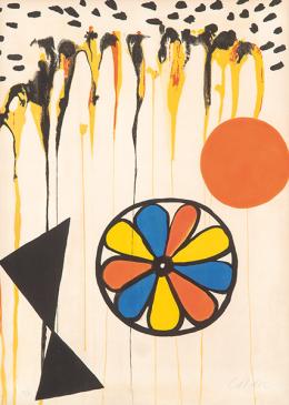 Lote 661: ALEXANDER CALDER - La Mousson