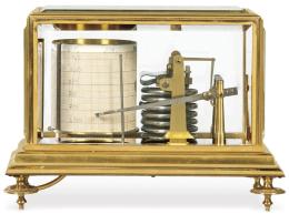 Lote 1032: Barógrafo del Ingeniero Chevallier, Francia pp. S. XX.<br>Firmado "Mon del Ingr Chevallier 21 rue Royale Paris"