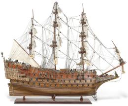 Lote 1033: Maqueta de barco HMS Sovereign of the seas