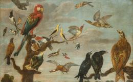 Lote 49: PAUL DE VOS Y TALLER - Concierto de aves