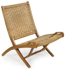 Lote 1380: Ebert Wels silla plegable fabricada en la Yugoslavia de los años 60.